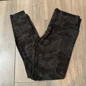 Lululemon Align High-Rise Pant 25" Incognito Camo Multi Grey Size 12